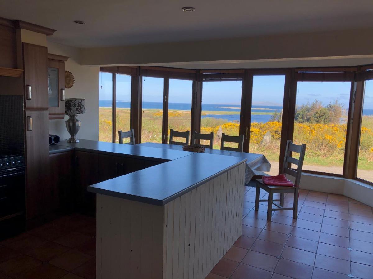 House With Sea Views Close To Beach With Wifi And Large Kitchen And Dining Ardnagreevagh Buitenkant foto